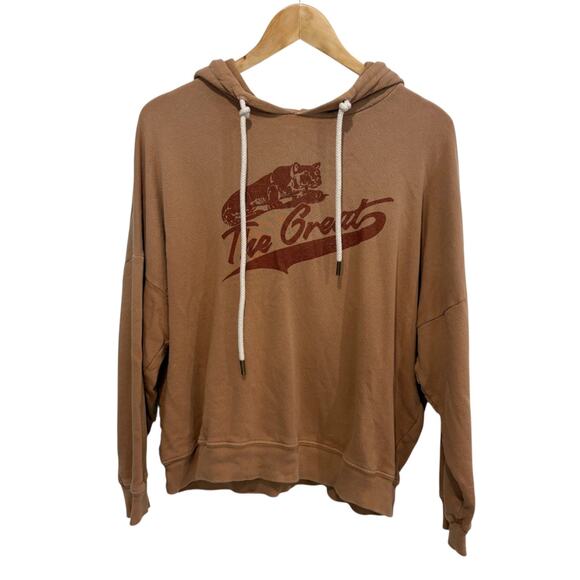 The Great The Teammate Hoodie Cougar Graphic Medium Sweatshirt - Picture 1 of 9